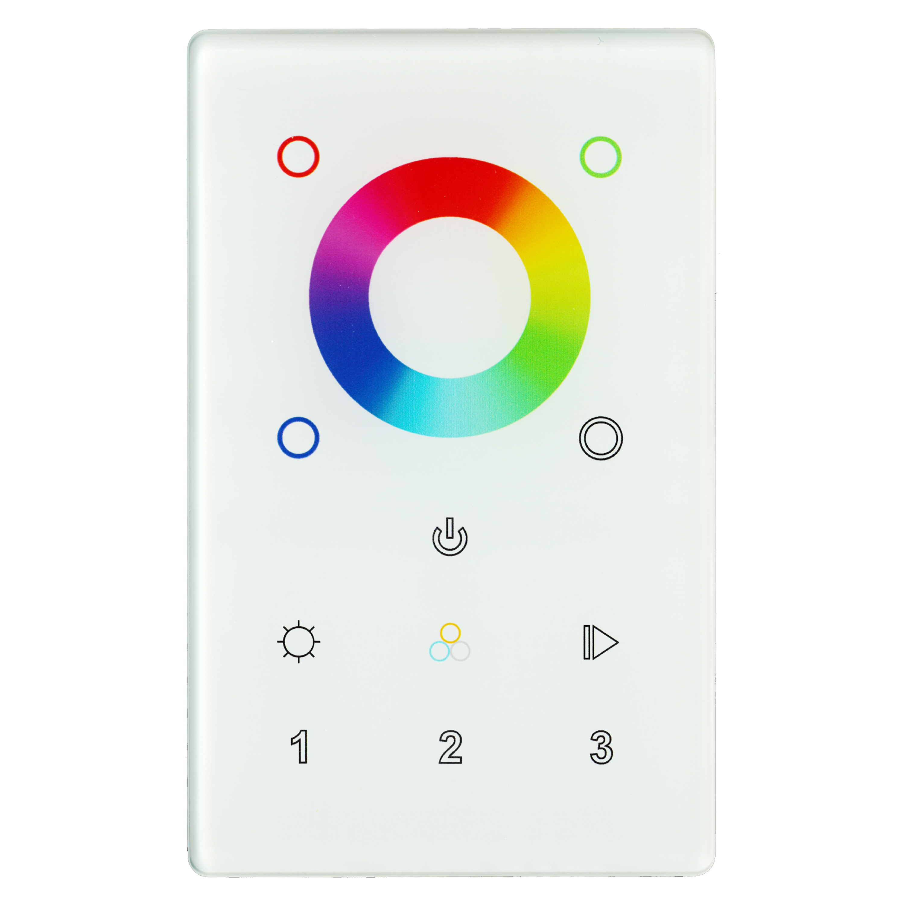 RF 4 Channel 3 Zone In-Wall Controller | Kelvix Lighting