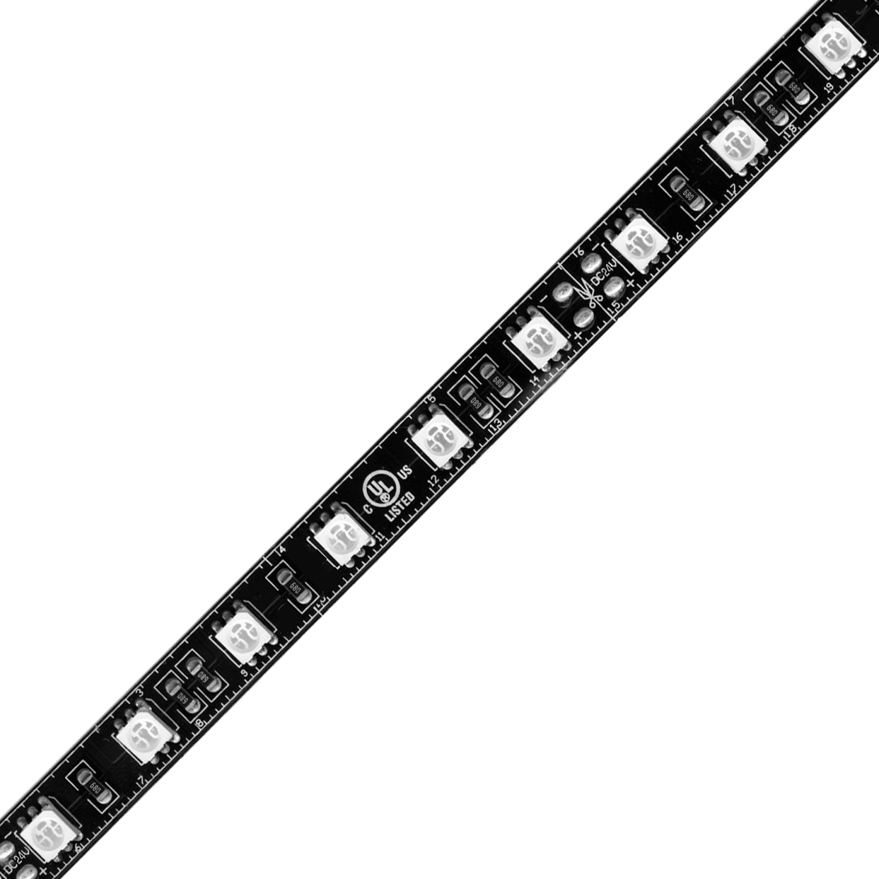 UV Blacklight | Rubber-Coated Blacklight Linear LED Strip Tape