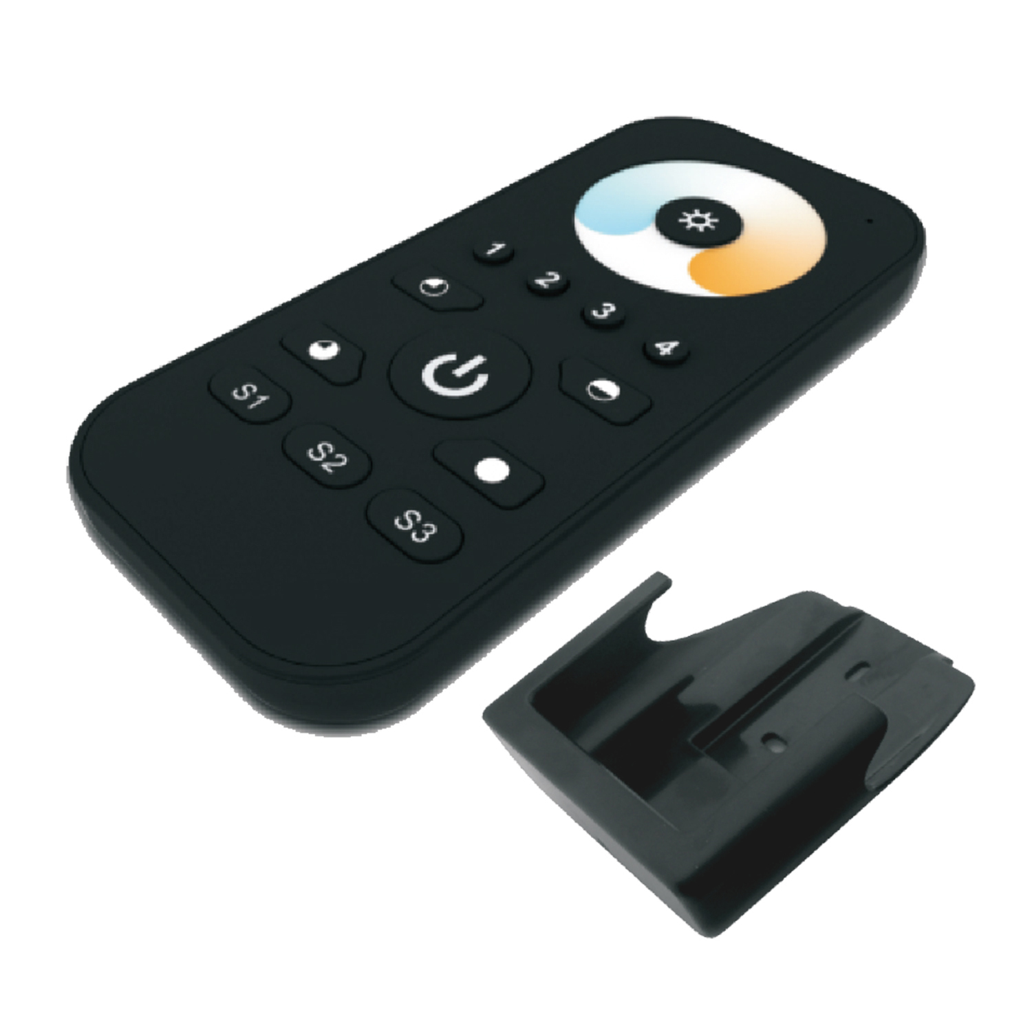 RF 2 Channel 4 Zone Handheld Controller | Kelvix Lighting