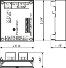 image Dmx 24506 dimensions